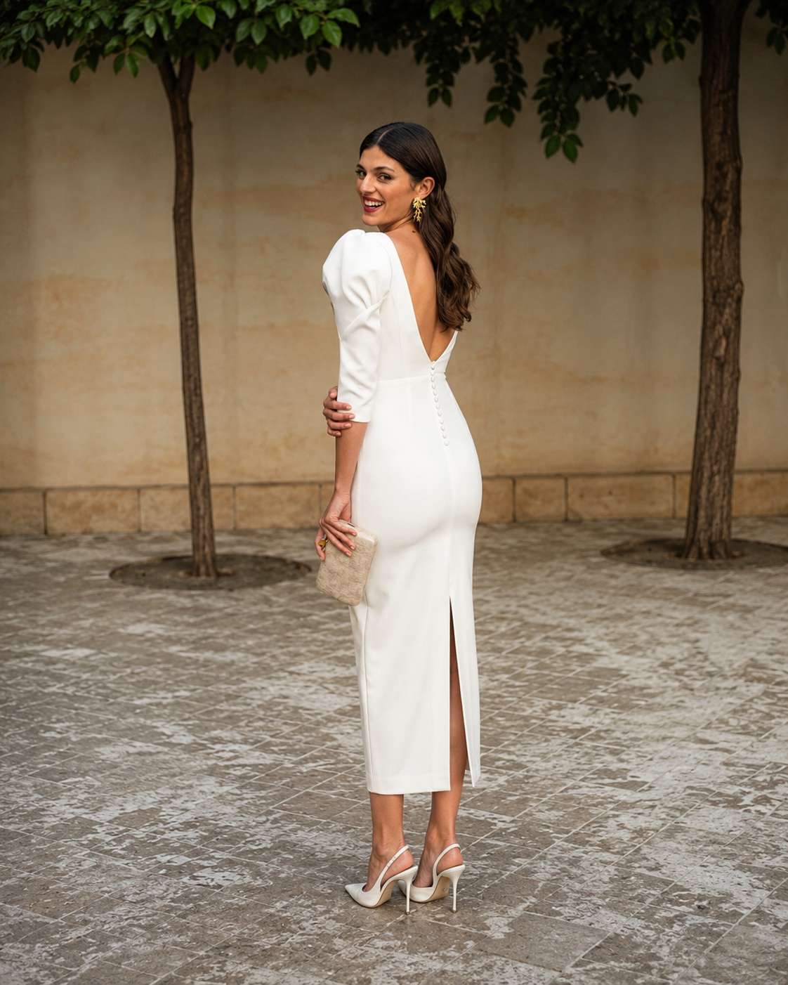 Vestido Almudena - Novia Civil